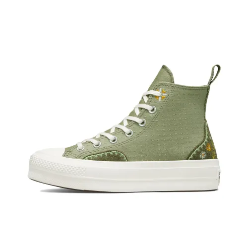 Converse Chuck Taylor All Star High Топ Кеды Женские Зеленый