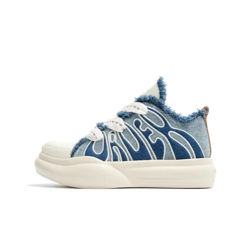 OLD ORDER Кеды Low Top Denim Blue Unisex