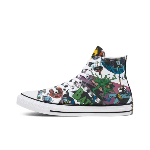 Бэтмен 80-летие x Converse Chuck Taylor All Star High Топ Кеды Унисекс Черный Зеленый