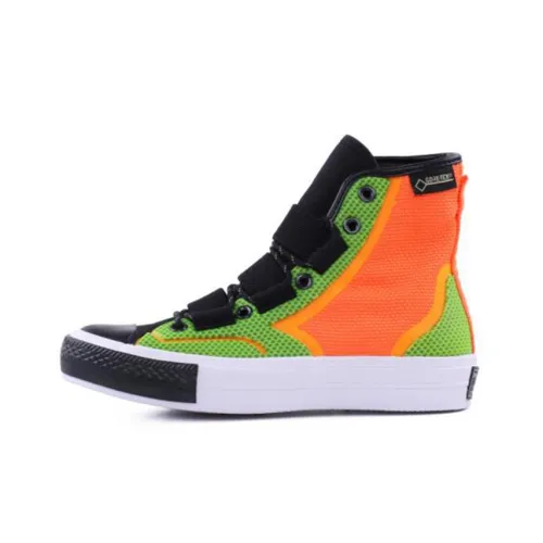 Converse 1970s Chuck High Top Canvas Shoes Unisex Orange Green Конверс 1970s Chuck High Топ Кеды Унисекс Оранжевый Зеленый