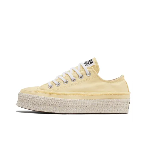 Converse Chuck Taylor All Star Low Топ Кеды Женские Светло-желтые