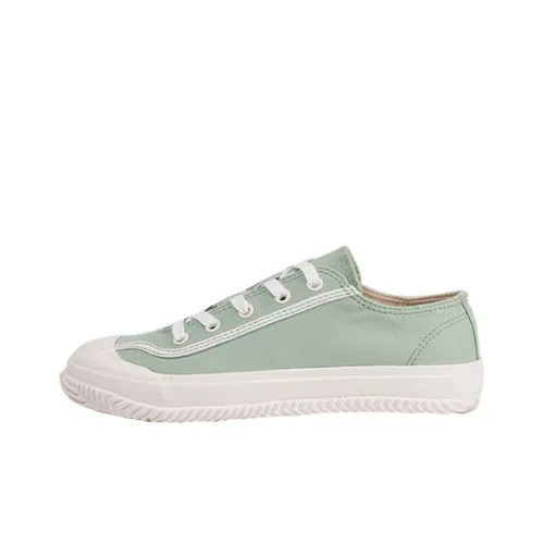 ISTEP Low-Top Canvas Shoes Light Gray Women's