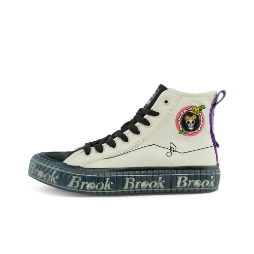 KAPPA One Piece High Top Canvas Shoes Unisex