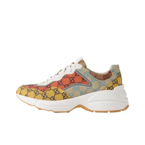 GUCCI Rhyton массивные кроссовки с низким верхом Мужские