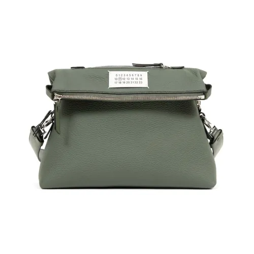 Maison Margiela Сумка через плечо из кожи мужская зеленая