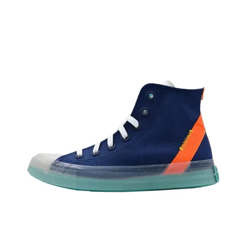 Converse Chuck Taylor All Star Seasonal High Топ Кеды Унисекс Белый Синий и Оранжевый