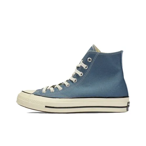 Конверс 1970s Chuck All Star Hi High Топ Кеды Унисекс Серый Синий