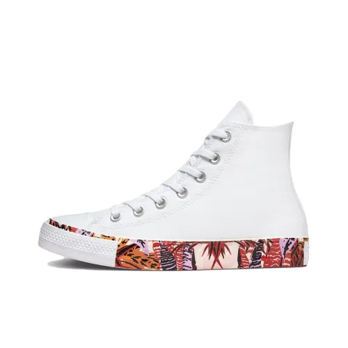 Converse Chuck Taylor All Star High Топ Кеды Женские Тропический Цветочный