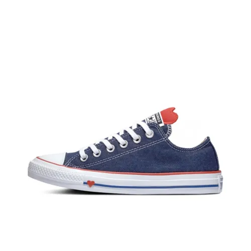 Converse Chuck Taylor All Star Устойчивые к истиранию Низкие Кеды Унисекс Синие