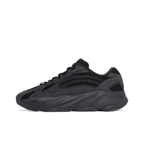 Adidas Originals Yeezy Boost 700 V2 'Vanta' Triple Black Low-Top Creepers Унисекс Черный 2022 Edition