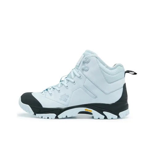 DESCENTE Ski Style Аbrasion Resistant Shock Absorbers Crew Аутдор Мужской Синий