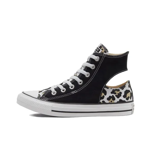Converse Chuck Taylor All Star TWISTED Upper Легкий Высокий Топ Кеды Унисекс Белый Леопард С принтом