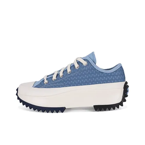 Converse Run Star Hike Low Топ Кеды Унисекс Синий