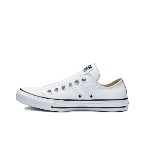 Converse Chuck Taylor All Star Кожа Slip Low Топ Кеды Унисекс Белый