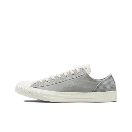 Converse Chuck Taylor All Star Crafted Canvas Low-Top Sneakers Unisex Gray White Конверс Чук Тейлор Ол Стар Крафтед Холст Низкие Кеды Унисекс Серый Белый
