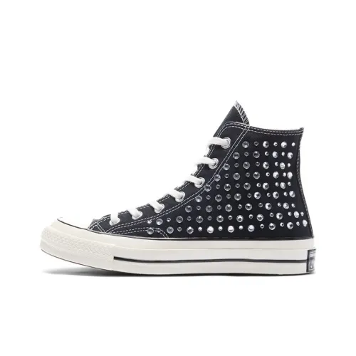 Converse 1970s High Top Canvas Shoes Unisex Classic Black Конверс 1970s Высокие Кеды Унисекс Классический Черный