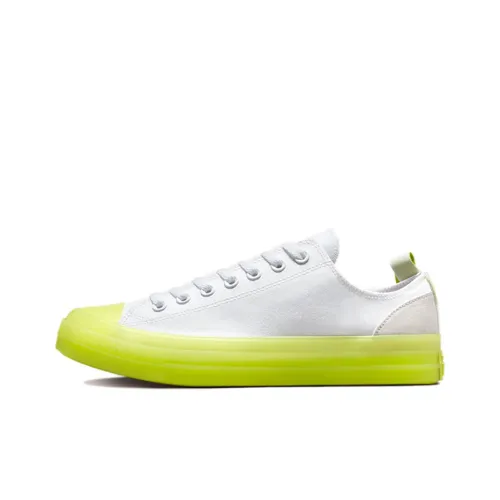 Converse Chuck Taylor All Star Low Топ Кеды Унисекс Белый Неон Зеленый