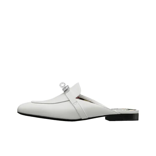 HERMES Oz Домашние тапочки Женские Белые