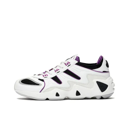 Adidas Originals Fyw Secant Non Slip Легкий Низкий Топ Толстая Подошва Кроссовки Женские Черный Белый