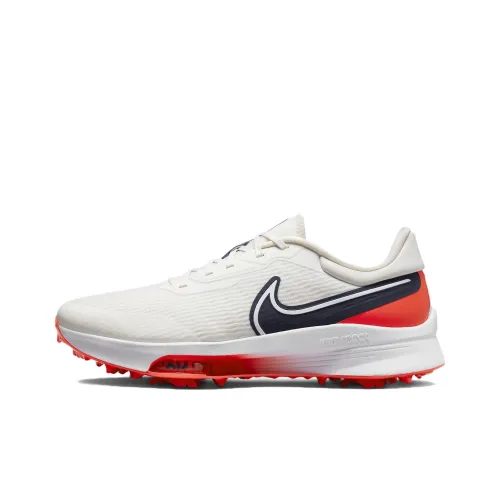 Nike Air Zoom Infinity Tour NEXT% Амортизаторы Slip-resistant Abrasion-resistant Низкий топ Обувь для гольфа Мужская Белая