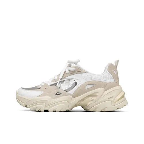 Skechers Stamina V2 Low Топ Толстая подошва Кроссовки Женские Белые