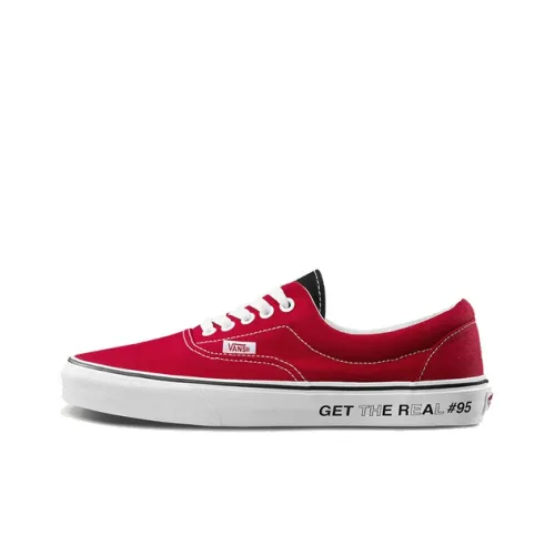 Vans Era The Real Low Топ Кеды Унисекс Красный