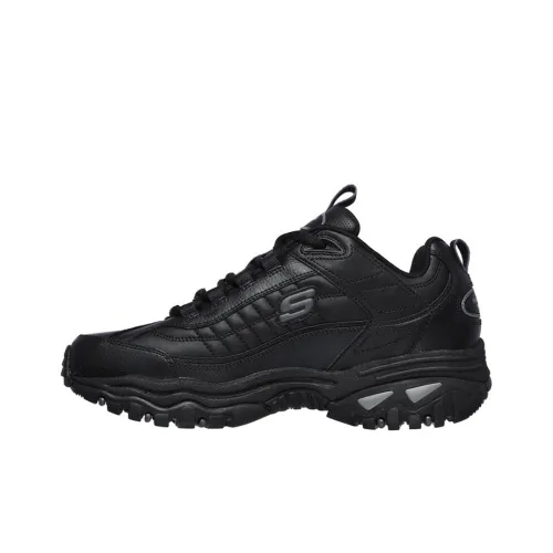 Skechers Energy Low Top Cushioned Sneakers Men's Black