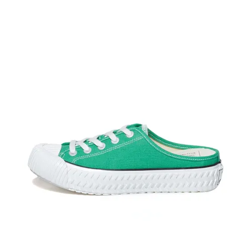 Excelsior Low-Top Canvas Shoes Forest Green Women's