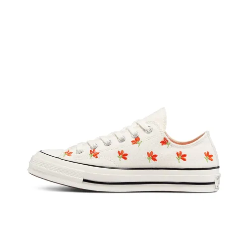 Конверс 1970s Chuck Taylor All Star Low Топ Кеды Женские Бежевый Белый Красный