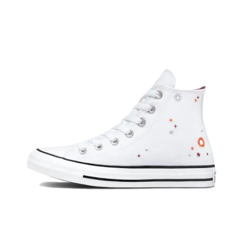 Converse Chuck Taylor All Star Износостойкие Высокие Кеды Женские Белые