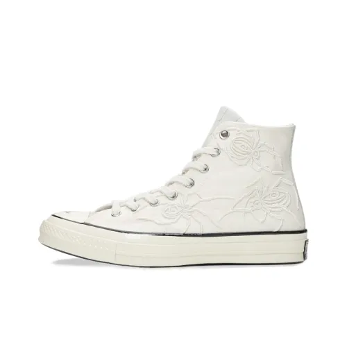 Converse 1970s High Top Canvas Shoes Unisex White Конверс 1970s Высокие Кеды Унисекс Белые
