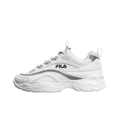 FILA Ray Толстая подошва Низкий топ Унисекс