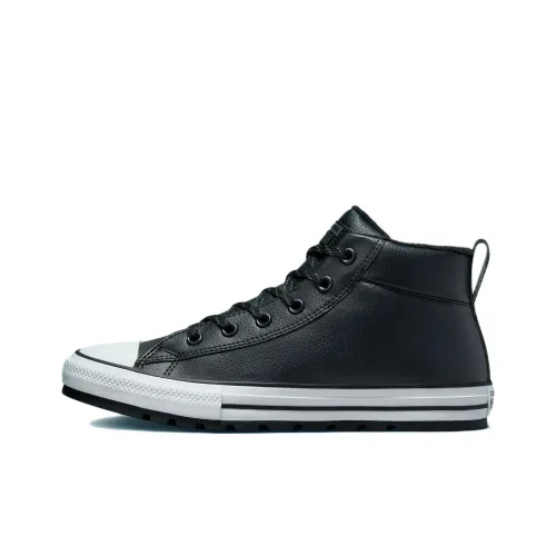 Converse Chuck Taylor All Star Street Lugged Водонепроницаемый MID Топ Кеды Унисекс Черный