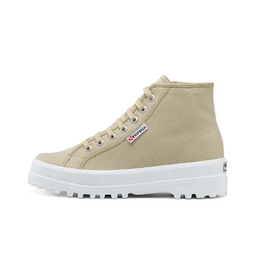 SUPERGA Кеды High Топ Экрю Унисекс