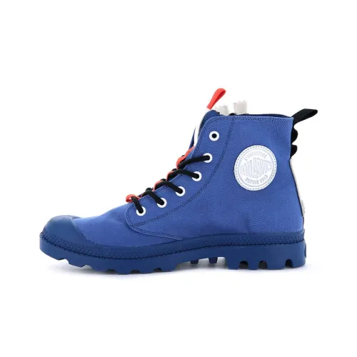 Palladium Pampa Hi Ticket To Earth Slip Resistant Abrasion Resistant High Top Кеды Унисекс Синий