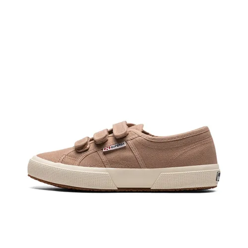 SUPERGA Противоскользящие Износостойкие Низкие Кеды Женские Розовые