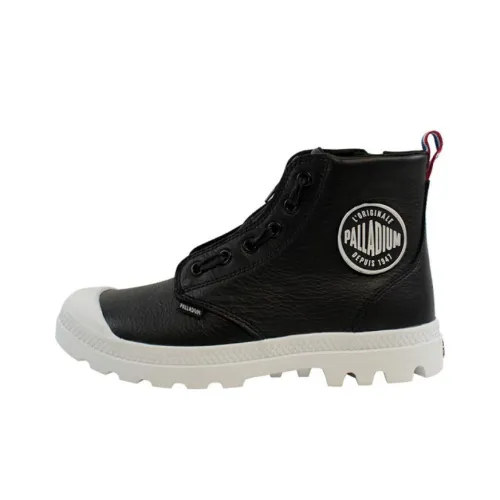 Palladium Pampa HI LEA Zip TPZ Аbrasion Resistant Shock Absorbers Короткий Аутдор Женские Черный