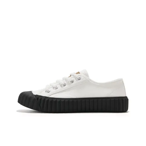 Feiyue Slip-resistant Abrasion-resistant Low-top Canvas Shoes Unisex White Black Фэйюэ Противоскользящие Устойчивые к износу Низкие Кеды Унисекс Белый Черный