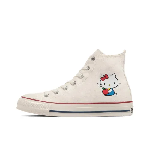 Конверс All Star High Top Белые Унисекс