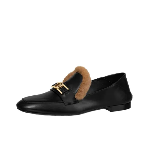 LOUIS VUITTON Upper Case Лоферы Женские Черный