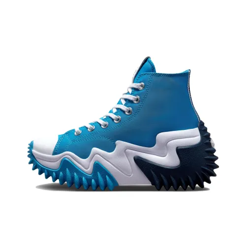 Converse Chuck Taylor All Star Run Star Motion High Топ Кеды Унисекс Синий Черный Белый