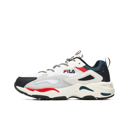 FILA Tracer Low Топ Толстая подошва Кроссовки Женские Красные