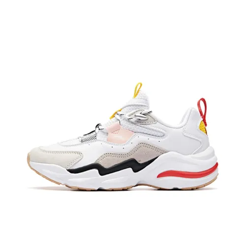 ANTA Низкие кеды с широким носком Женские