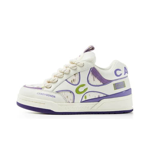 CANDYDONDA Низкий топ Повседневная обувь Унисекс Белый