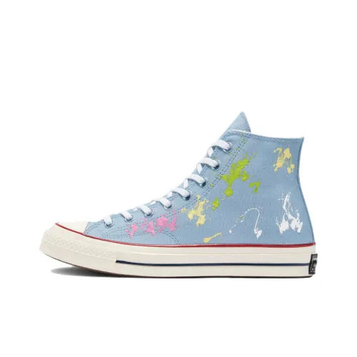 Конверс 1970s PASTEL Splash High Топ Кеды Унисекс Синий