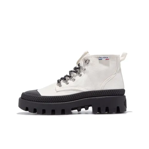 Palladium Pampa Кеды High Топ Bright White/Black Unisex