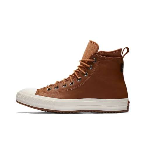 Converse Chuck Taylor All Star Водонепроницаемый Нубук Boot Высокие Кеды Унисекс Желтый Белый