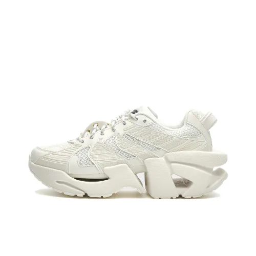 FILA Космос Обувь Низкий Топ Толстая Подошва Кроссовки Женские Снег