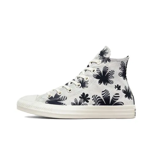 Converse Chuck Taylor All Star Desert Floral Устойчивые к истиранию высокие кеды унисекс серый черный