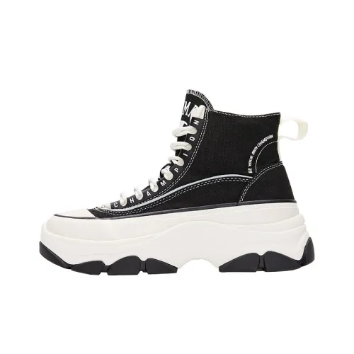 Champion Campus Canvas Shoes High Top Black Women's